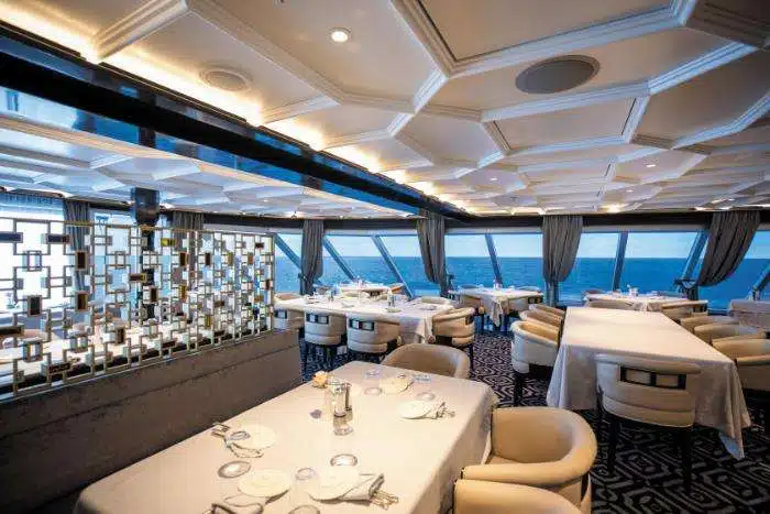 Regent Seven Seas Prime 7 steakhouse dining